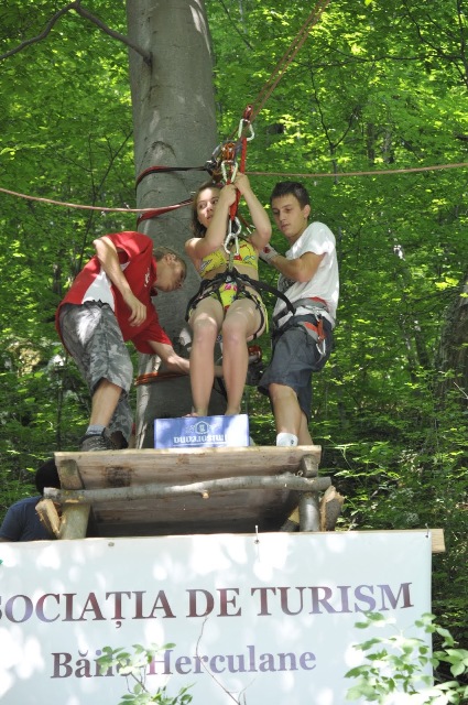 Sporturi extreme pe Cerna – Tiroliana la Baile Herculane
